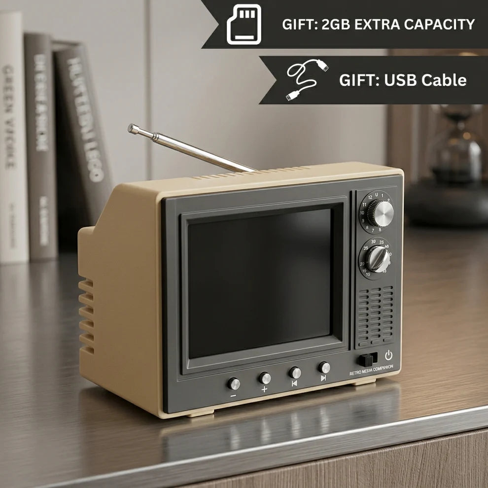 Retro-Grade Miniature Television!